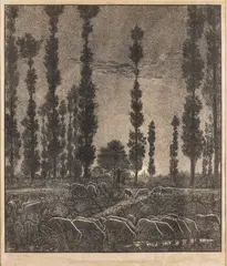 Giovanni Guerrini, Serenità, 1919..., Buone condizioni Cornice