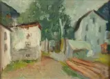 Aligi Sassu, Campodolcino - La Casa del Ghelpa, 1930...