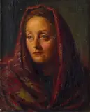 Achille Funi, Ritratto della sorella, 1940 circa...