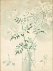 Vaso di fiori, 1932... by Filippo de Pisis, Buone condizioni Cornice, offered Feb 2021