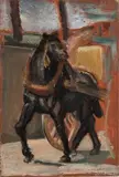 Ferruccio Ferrazzi, Carrettiere romano, 1936...