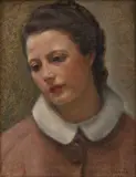 Carlo Socrate, Volto di donna, 1941...