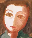 Virgilio Guidi, Ritratto di donna, 1965...