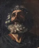 Giacinto Brandi, Testa di uomo barbuto...