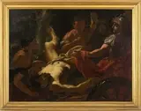 Giovanni Antonio Pellegrini, Alessandro Magno trova il corpo di Dario morente...
