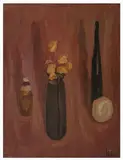 Giovanni Stradone, Natura morta con bottiglia, 1935...