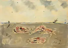 Aragostine in riva al mare, 1950-51... by Filippo de Pisis, offered Jun 2020