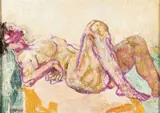 Fausto Pirandello, Nudo sdraiato...