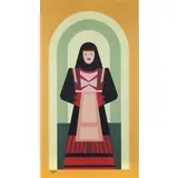 Fortunato Depero, Fondo 1892 - Rovereto 1960 / Donna in costume sardo (studio per intarsio), 1938/39 circa