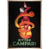 Leonetto Cappiello, Livorno 1875 - Cannes 1942 / Bitter Campari, 1921 circa