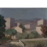 Francesco Trombadori, Siracusa 1886 - Roma 1961 / Case in collina