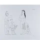 Malaga 1881 - Mougins 1973 / Senza titolo, 1968 by Pablo Picasso, etching on paper, offered Jun 2018