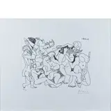 Malaga 1881 - Mougins 1973 / Senza titolo, 1968 by Pablo Picasso, etching on paper, offered Jun 2018