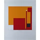 Bruno Munari, Milano 1907 - 1998 / Negativo-Positivo, 1967, mixed media and collage on cartoncino