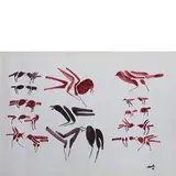 Hussein Madi, Chebaa 1938 / Senza titolo, 1969, mixed media on paper