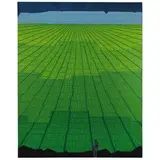 Mario Rossello, Savona 1927 - Milano 2001 / Paesaggio - prospettiva, 1974