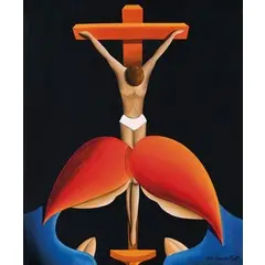 Laterza 1942 / Crocefissione, 1978 by Cosimo Nardulli, oil on canvas, offered Jun 2018
