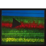 Roma 1935 - 1988 / Paesaggio, 1986-88 by Franco Angeli, mixed media on canvas, offered Jun 2018