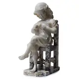 Francesco Messina, Linguaglossa (Me) 1900 - Milano 1995 / Bambina, 1945 circa