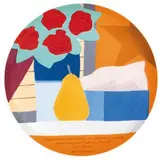 Tom Wesselmann, Cincinnati 1931 - New York 2004 / Frozen tears, 1985, Piatto in ceramica serigrafata