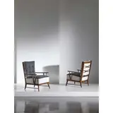 A Pair Of Armchairs Attributed To P. Buffa, Senza titolo