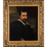 Antoon Van Dyck, Ritratto di gentiluomo, oil on canvas