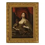 Gaspar de Crayer, Maddalena, oil on canvas