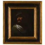 Pietro della Vecchia, Testa di carattere, oil on canvas