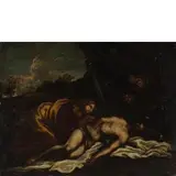 Girolamo Troppa, Compianto della Maddalena, oil on canvas