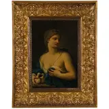 Tommaso Conca, Venere, oil on copper