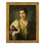 Alessandro Longhi, Ritratto di dama, oil on canvas