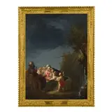 Francesco Zugno, Sacra Famiglia con San Giovannino, oil on canvas