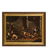 Giovanni Ghisolfi, Cacciata dei mercanti dal tempio, oil on canvas