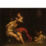 Gerard Seghers, Carità Romana, oil on canvas