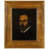 Leandro Bassano, Ritratto maschile, oil on canvas