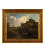 Jan de Momper, Paesaggio montuoso, oil on canvas