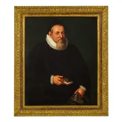 Geldorp Gortzius, Ritratto di gentiluomo con libro, oil on canvas
