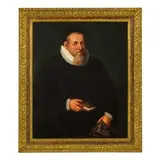 Geldorp Gortzius, Ritratto di gentiluomo con libro, oil on canvas