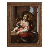Pietro Ricchi, Santa Cecilia, oil on canvas