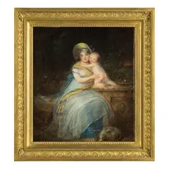 Madre con bambino by Louis-Léopold Boilly, oil on canvas, offered Nov 2018