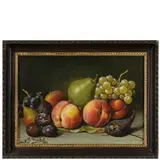 Alberto Falchetti, Natura morta con frutta / Firmato 'A Falchetti' Milano e datato 1894 in basso a sinistra, oil on panel