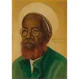 1883 - 1972 / Ritratto di uomo arabo / Firmato 'GB Sabbatino' e datato 1943 in basso a destra by Giambattista Sabbatino, oil on masonite, offered Nov 2018