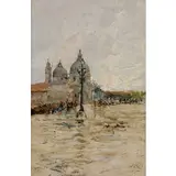 Fulvio Tessitore, Napoli, 1870 - 1933 / Venezia / Firmato 'Fulvio Tessitore' Venezia in basso a destra, oil on panel