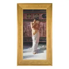 Genova, 1859 - 1918 / La conchiglia / Firmato 'A Luxoro' Roma 1882 in basso a sinistra by Alfredo Luxoro, oil on canvas, offered Nov 2018
