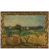 Merate, 1883 - 1953 / Paesaggio campestre / Firmato 'D Frisia' e datato 1923 in basso a destra by Donato Frisia, oil on panel, offered Nov 2018