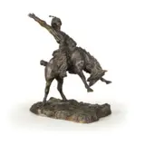 Paolo Troubetzkoy, Verbania, 1866 - 1938 / Cavaliere a cavallo / Firmato 'Paolo Troubetzkoy' e datato 1938 sulla base