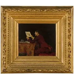 Giovanni Muzzioli, Modena, 1854 - 1894 / Arte umoristica / Firmato 'G Muzzioli' in alto a destra, oil on canvas
