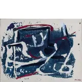 Milano 1912 - 1969 / Composizione by Umberto Milani, mixed media on paper, offered Dec 2018
