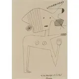 Victor Brauner, Piatra Naemtz 1903 - Parigi 1966 / Senza titolo, 1961, Penna su carta