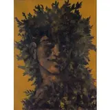 Corrado Cagli, Ancona 1910 - Roma 1976 / Il poeta Erminio, 1969, oil on canvas